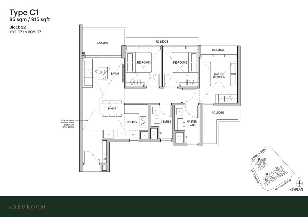 Lentoria 2024 condo new launch condo codominium singapore subsale just TOP freehold sg sgcondolaunchpad floorplan floor plan