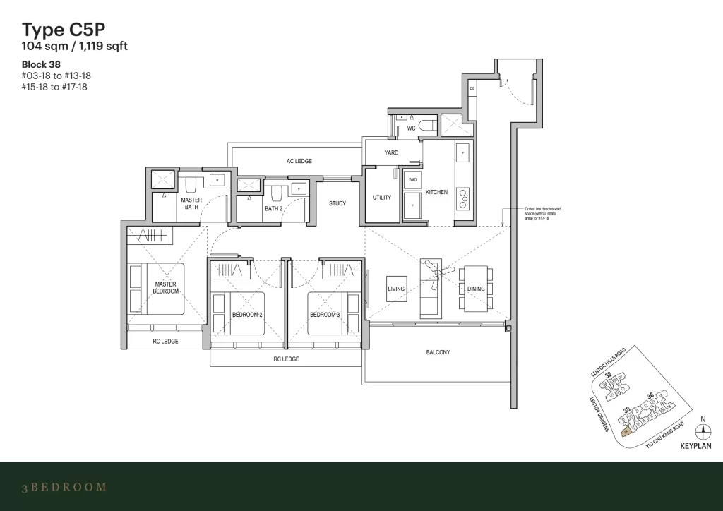 Lentoria 2024 condo new launch condo codominium singapore subsale just TOP freehold sg sgcondolaunchpad floorplan floor plan