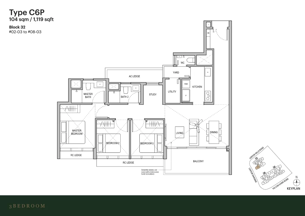 Lentoria 2024 condo new launch condo codominium singapore subsale just TOP freehold sg sgcondolaunchpad floorplan floor plan