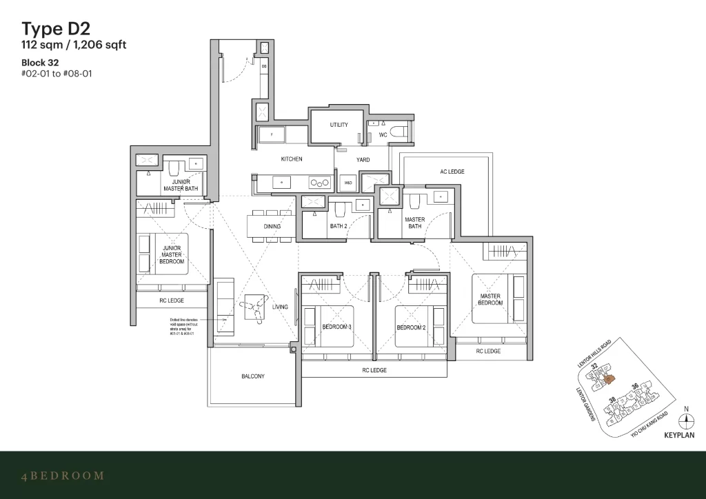 Lentoria 2024 condo new launch condo codominium singapore subsale just TOP freehold sg sgcondolaunchpad floorplan floor plan